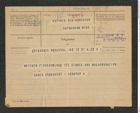 Nachlass Franz Steindachner, Telegramm von Haberer an Franz Steindachner (31.08.1912), Inv.Nr. 193.16, Seite 1